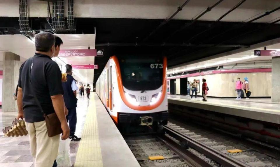 ?墨西哥城地鐵1號線。中國中車供圖。